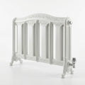 Edwardian Aluminium 4 Column Radiator, 450mm high, in Anthracite 7016