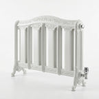 Edwardian Aluminium 4 Column Radiator, 750mm high, in White RAL 9010