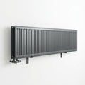 Arroll Steel 2 Column Horizontal Radiator – 300mm in Anthracite 7016