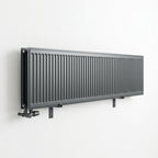 Arroll Steel 2 Column Horizontal Radiator – 300mm in Anthracite 7016