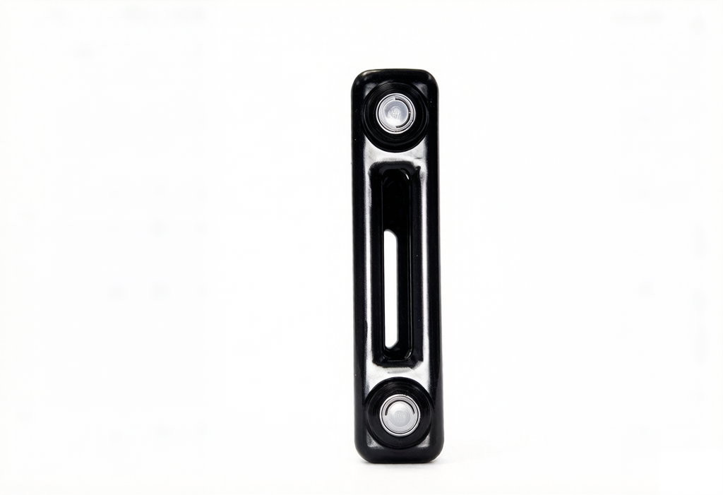 Arroll Steel 2 Column Horizontal Radiator – 300mm in Black RAL 9005