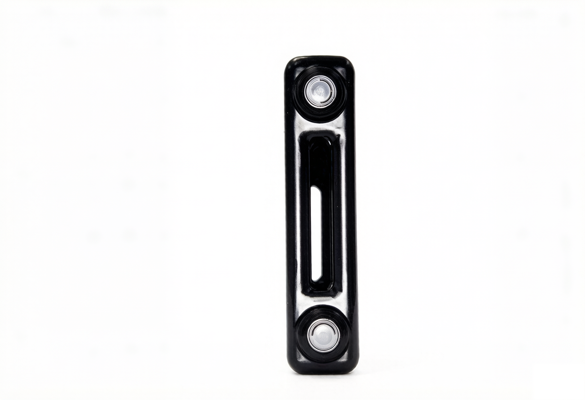 Arroll Steel 2 Column Horizontal Radiator – 300mm in Black RAL 9005