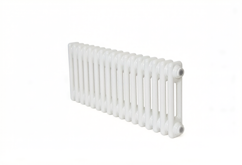 Arroll Steel 2 Column Horizontal Radiator – 300mm in White RAL 9010