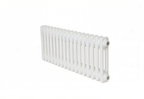 Arroll Steel 2 Column Horizontal Radiator – 300mm in White RAL 9010