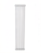 Arroll Steel 2 Column Vertical Radiator – 1800mm in White RAL 9010