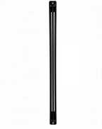 Arroll Steel 3 Column Vertical Radiator – 1800mm in Black RAL 9005