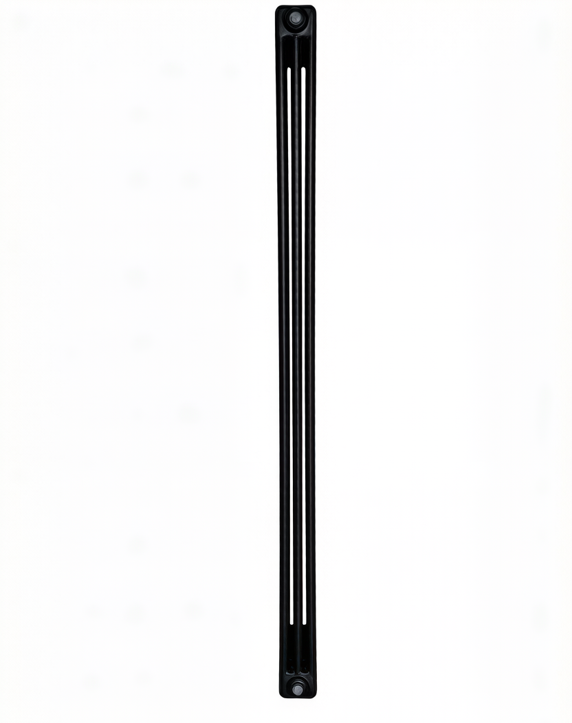 Arroll Steel 3 Column Vertical Radiator – 1800mm in Black RAL 9005