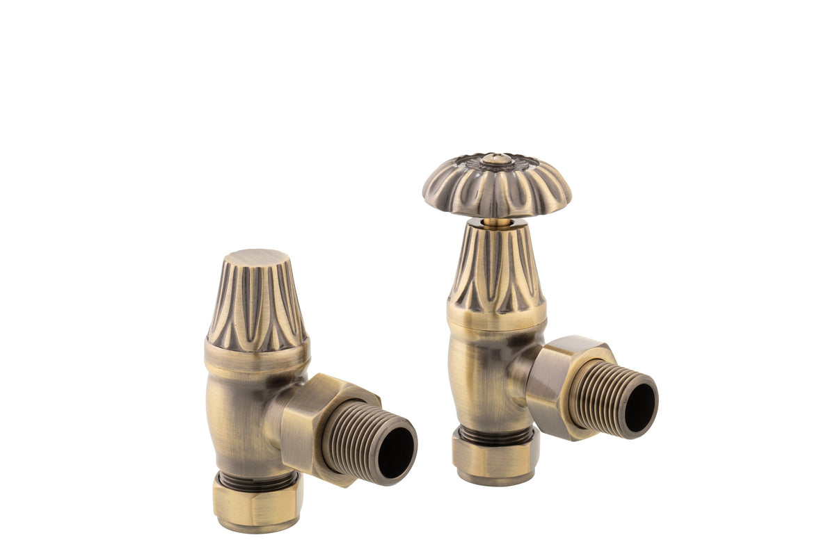 Florence Manual Radiator Valve Set