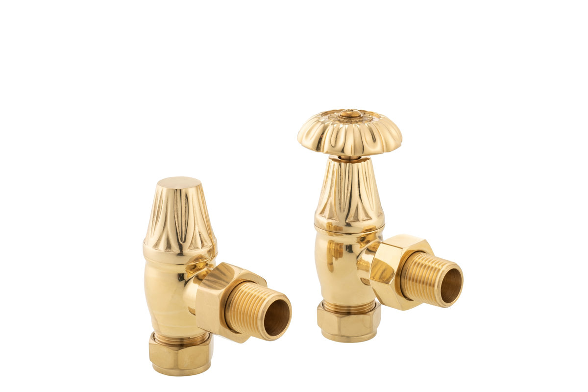 Florence Manual Radiator Valve Set