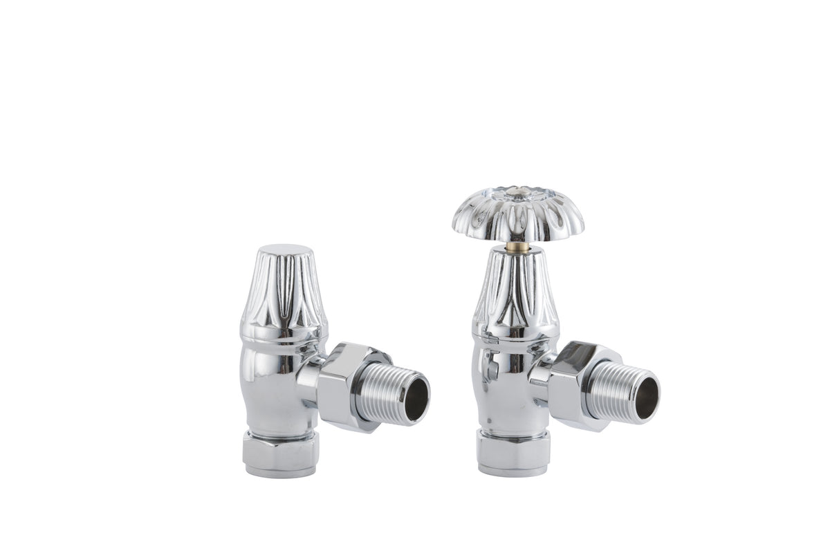 Florence Manual Radiator Valve Set