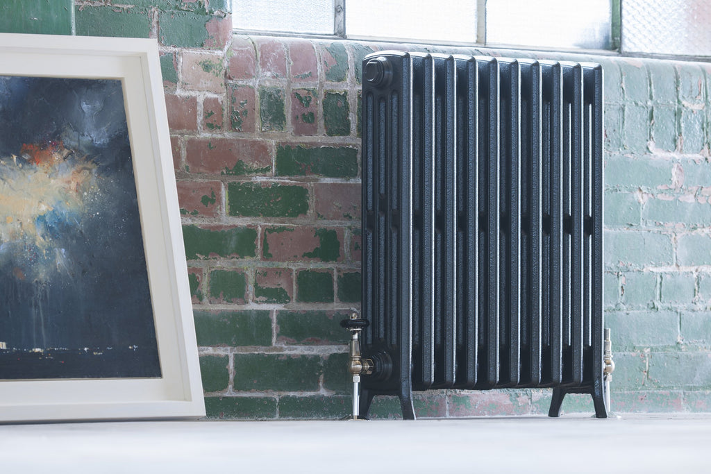 Edwardian 4 Column Cast Iron Radiator
