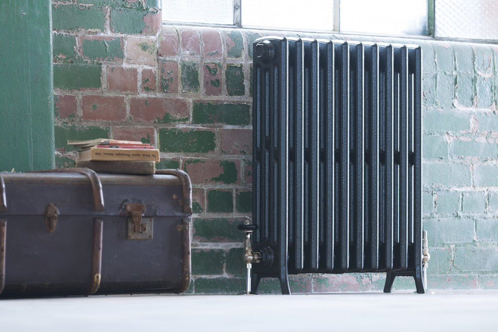 Edwardian 4 Column Cast Iron Radiator