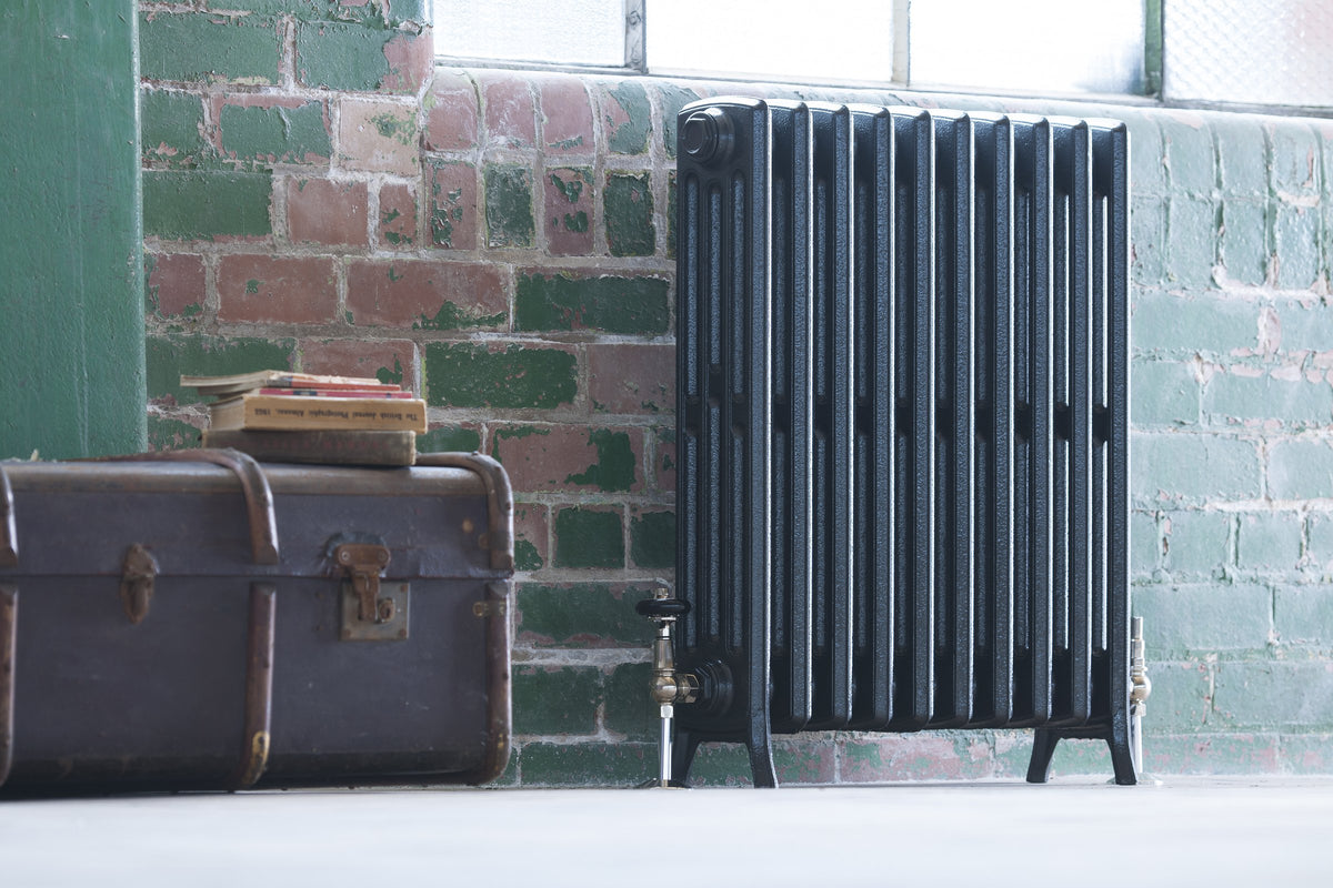 Edwardian 4 Column Cast Iron Radiator