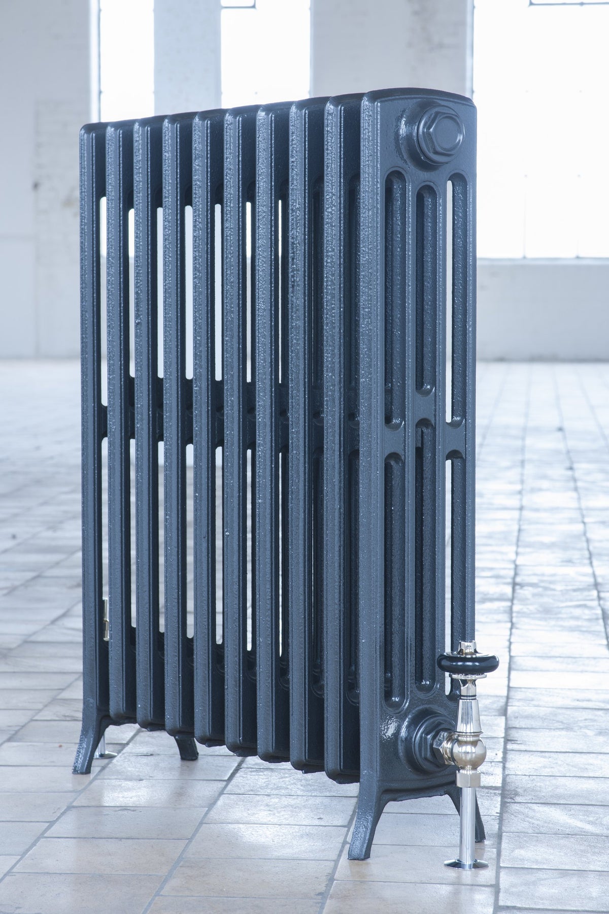 Edwardian 4 Column Cast Iron Radiator