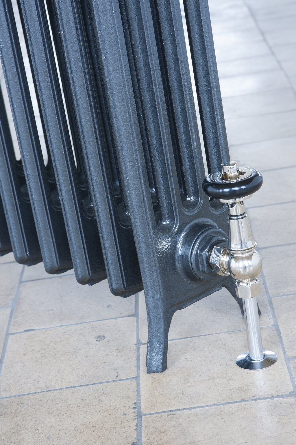 Edwardian 4 Column Cast Iron Radiator