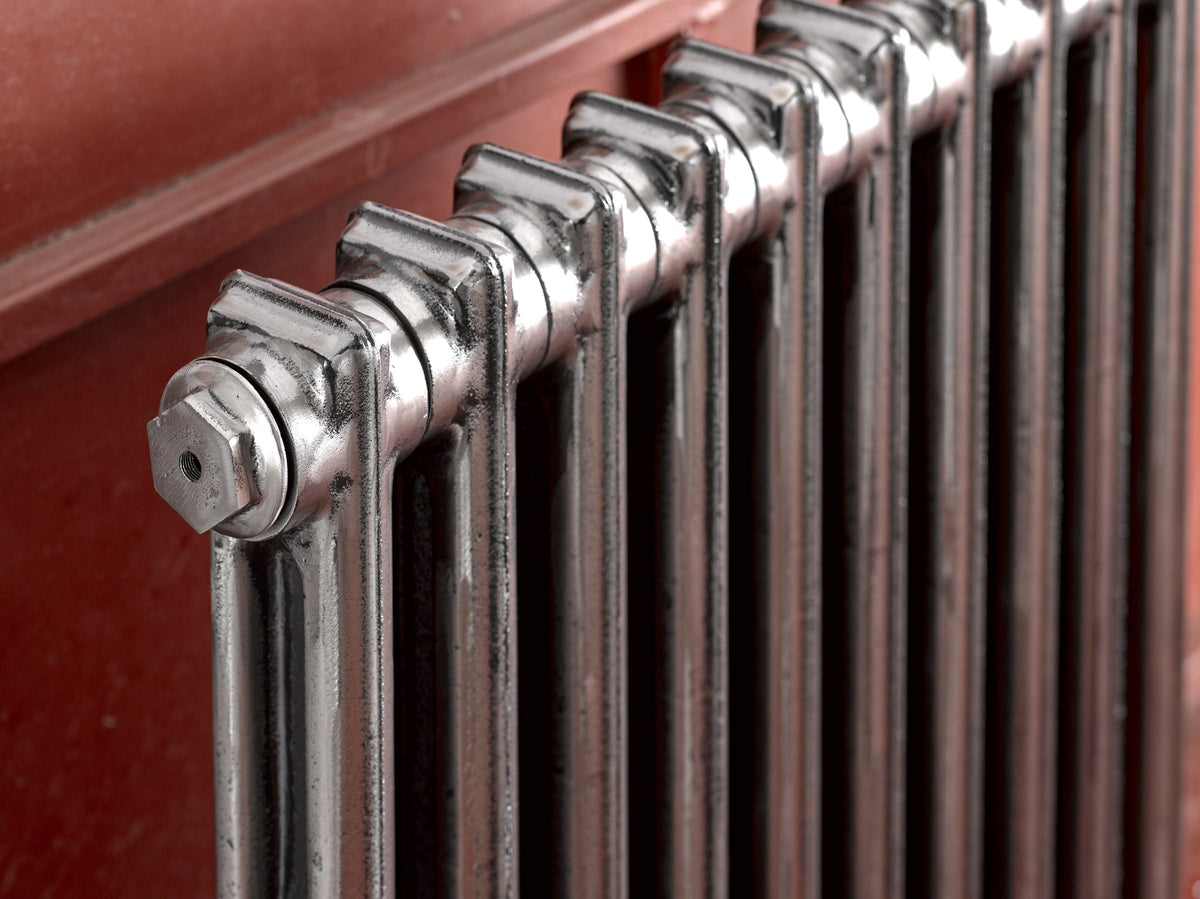 Edwardian 2 Column Cast Iron Radiator