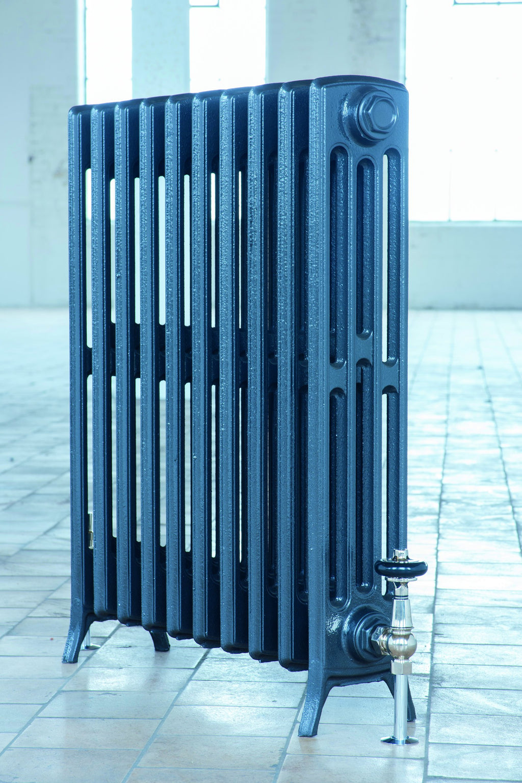 Edwardian 4 Column Cast Iron Radiator
