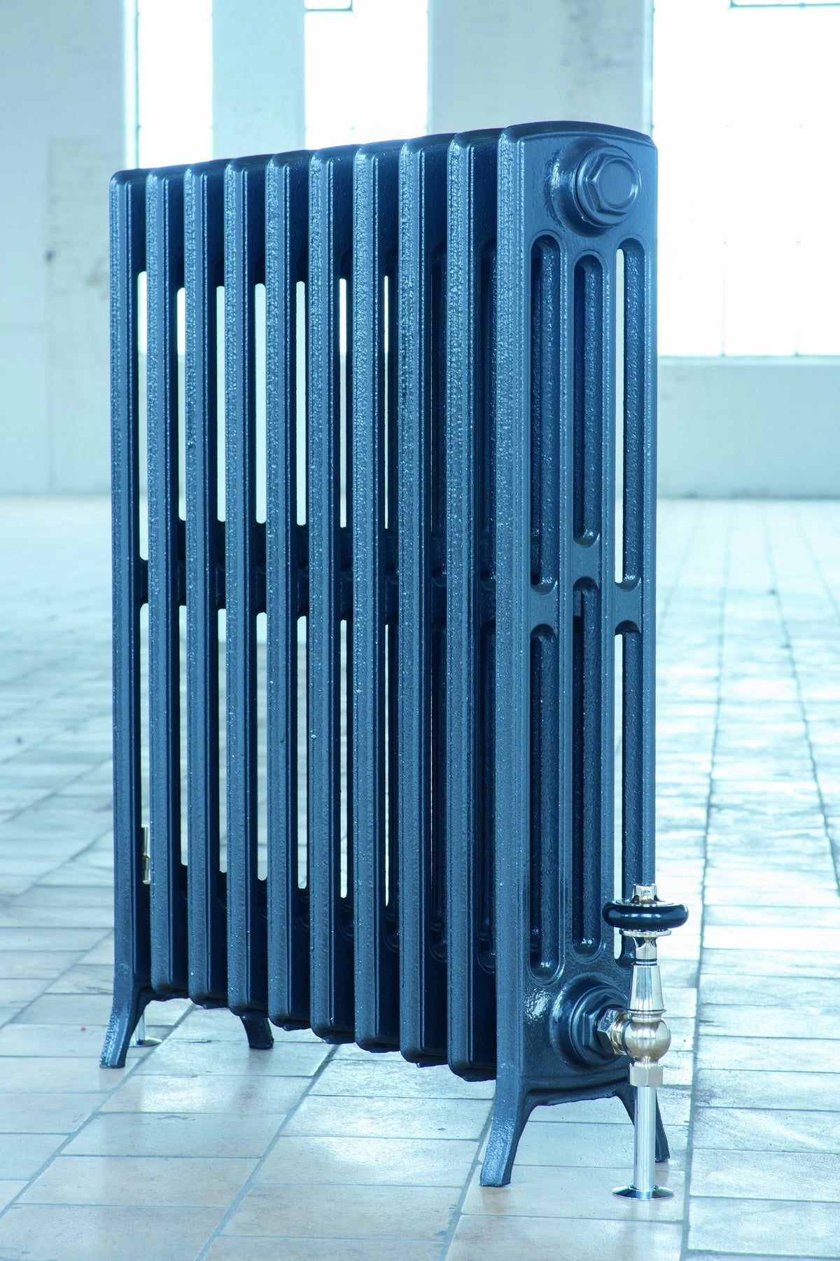 Edwardian 4 Column Cast Iron Radiator
