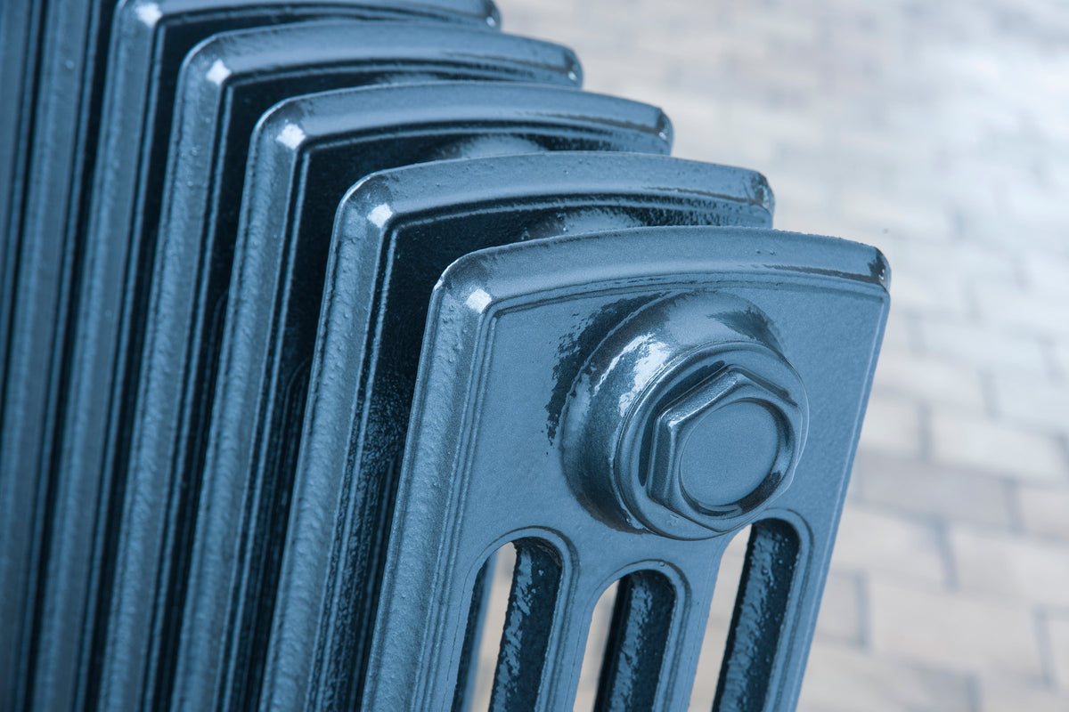 Edwardian 4 Column Cast Iron Radiator