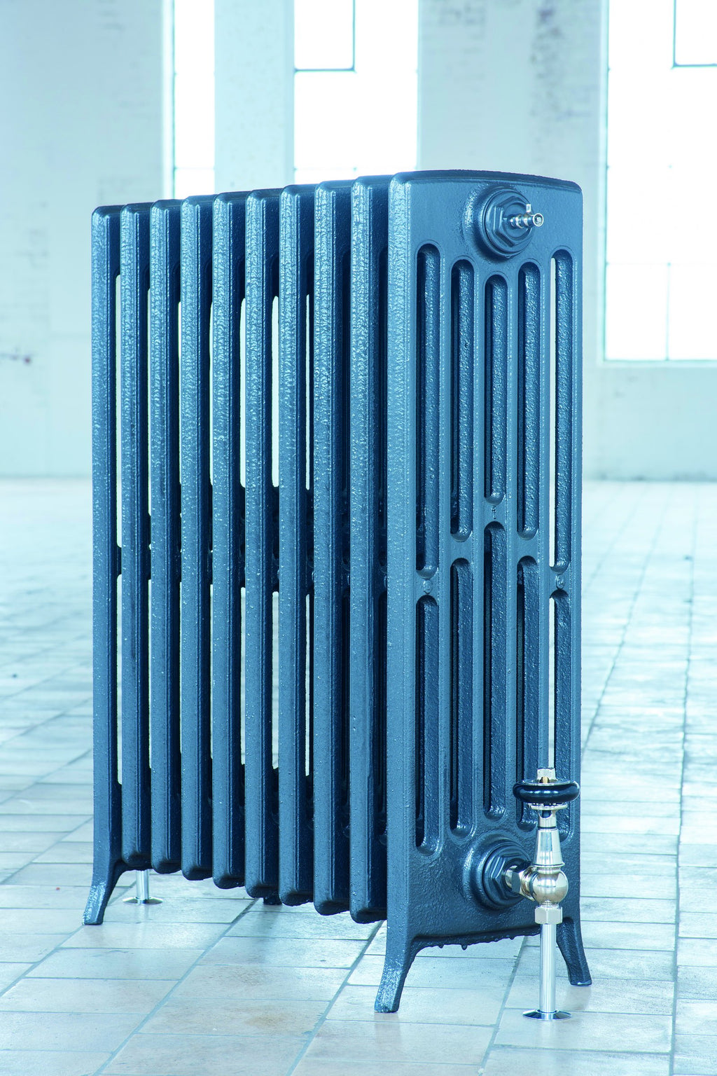 Edwardian 6 Column Cast Iron Radiator