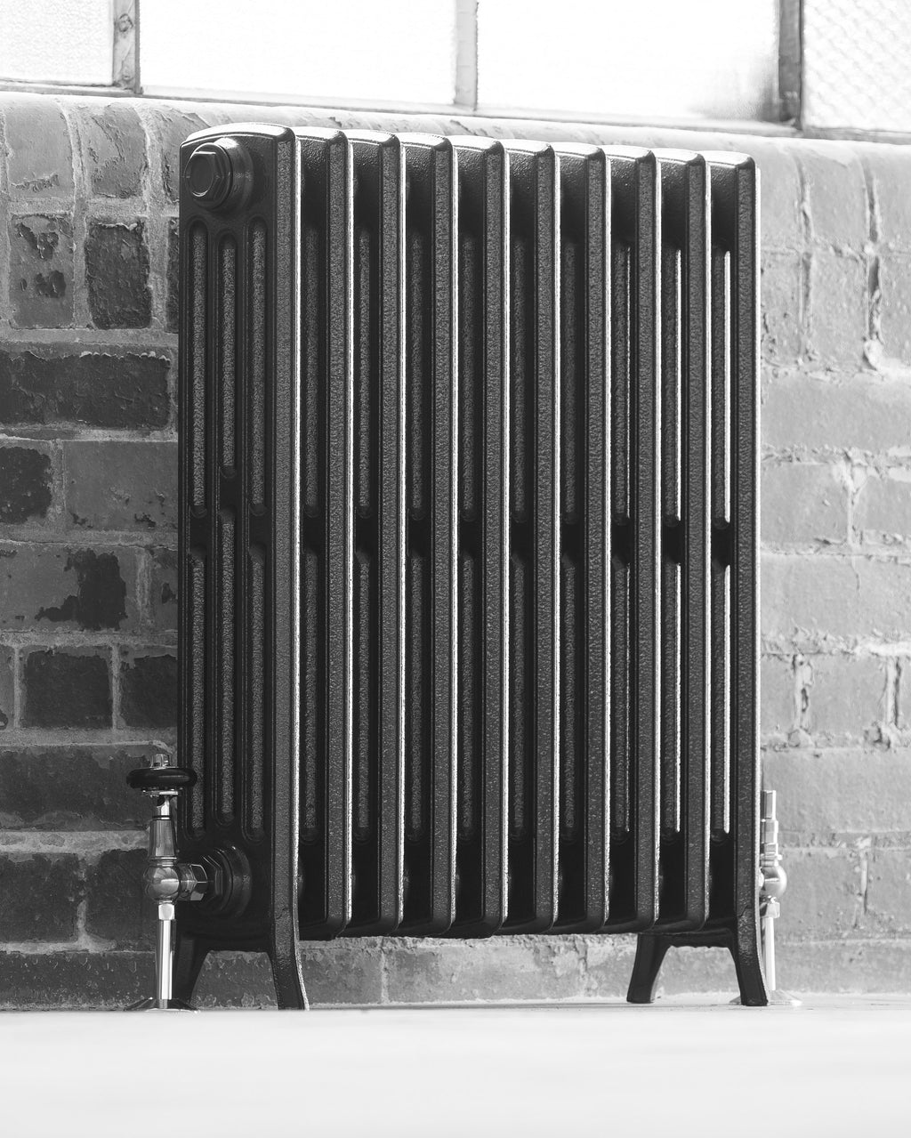 Edwardian 4 Column Cast Iron Radiator