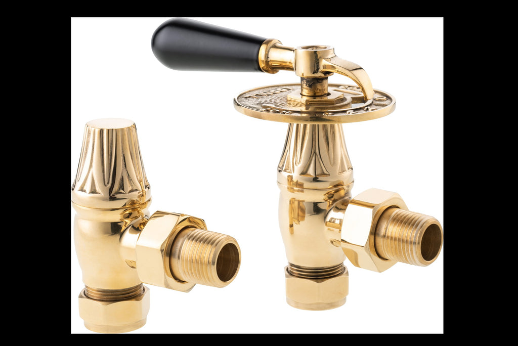 Florence Lever Manual Radiator Valve Set