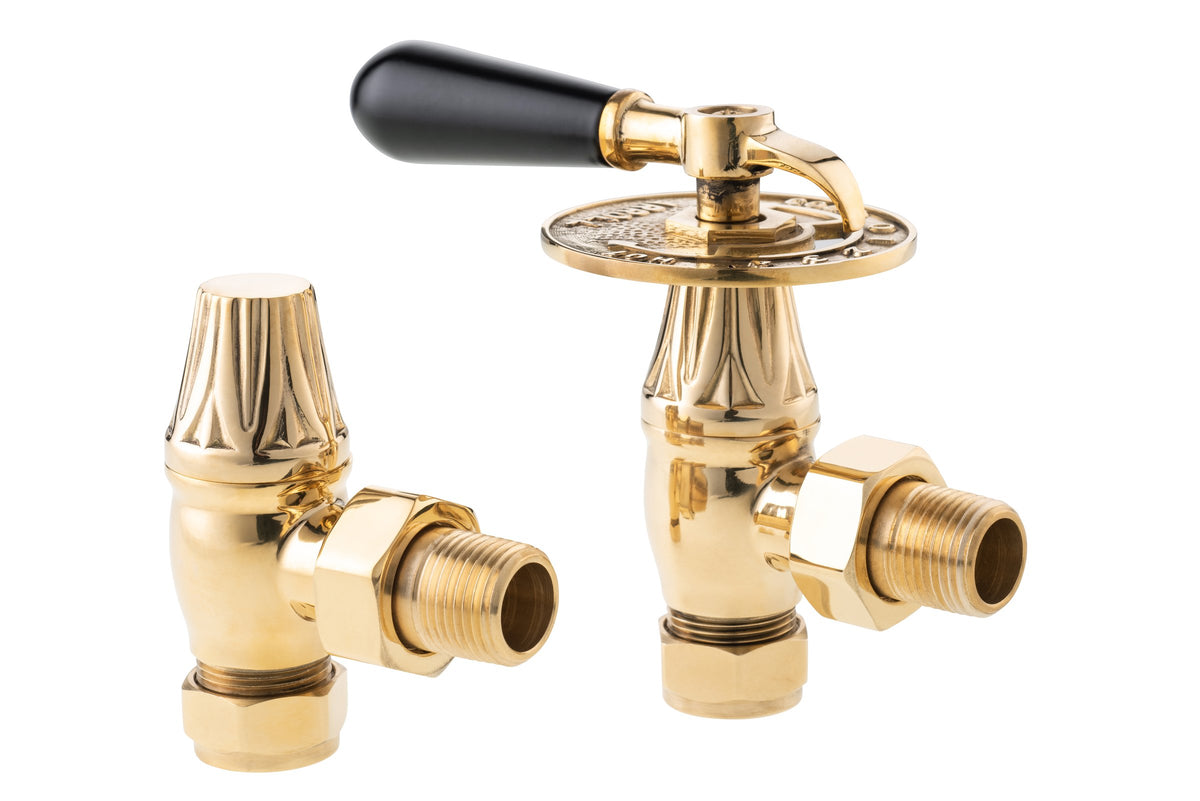 Florence Lever Manual Radiator Valve Set