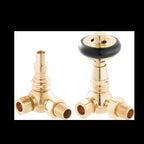 Grace Corner Thermostatic Radiator Valve Set