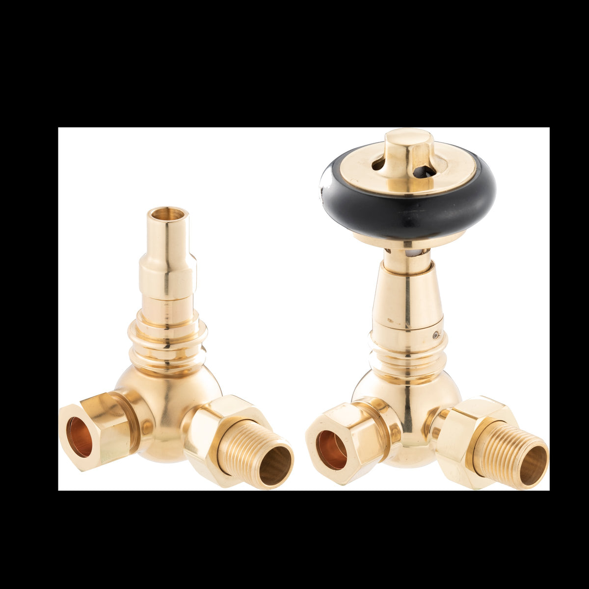 Grace Corner Thermostatic Radiator Valve Set