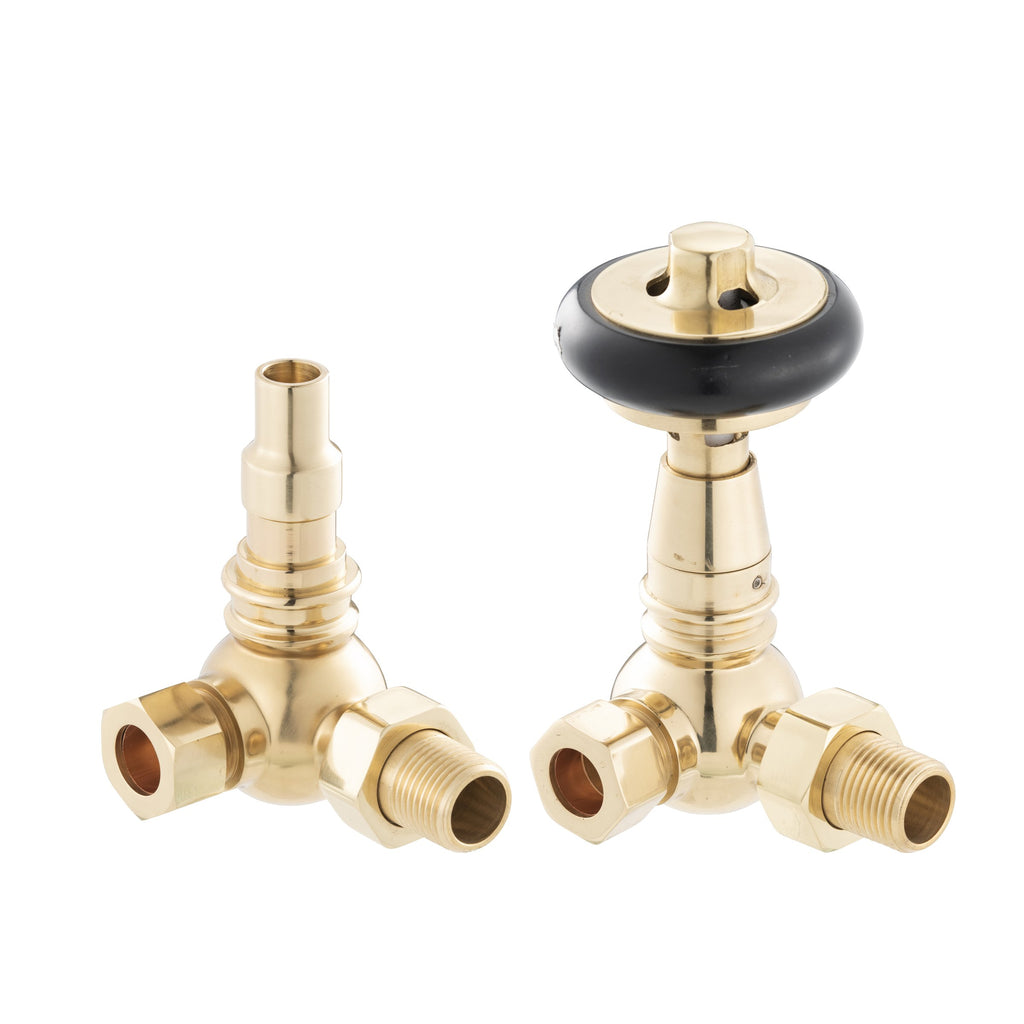 Grace Corner Thermostatic Radiator Valve Set