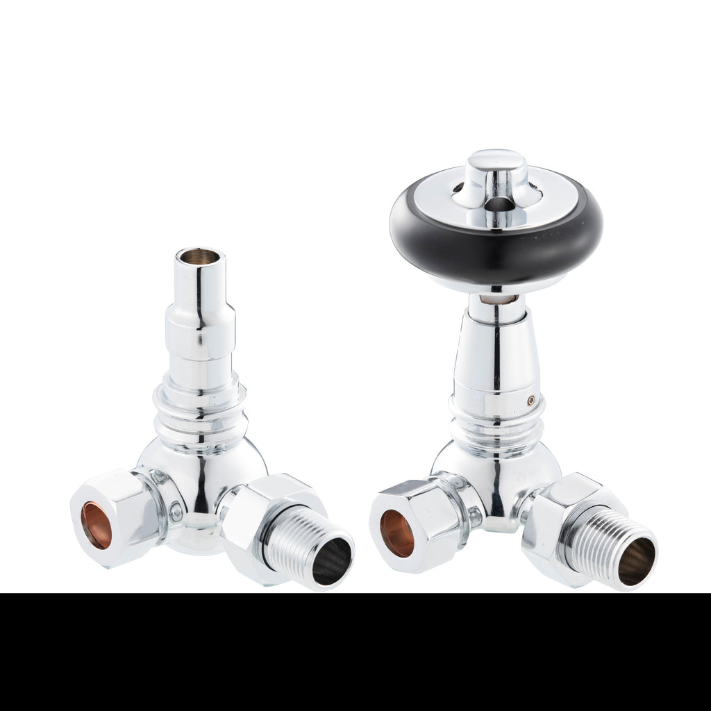 Grace Corner Thermostatic Radiator Valve Set