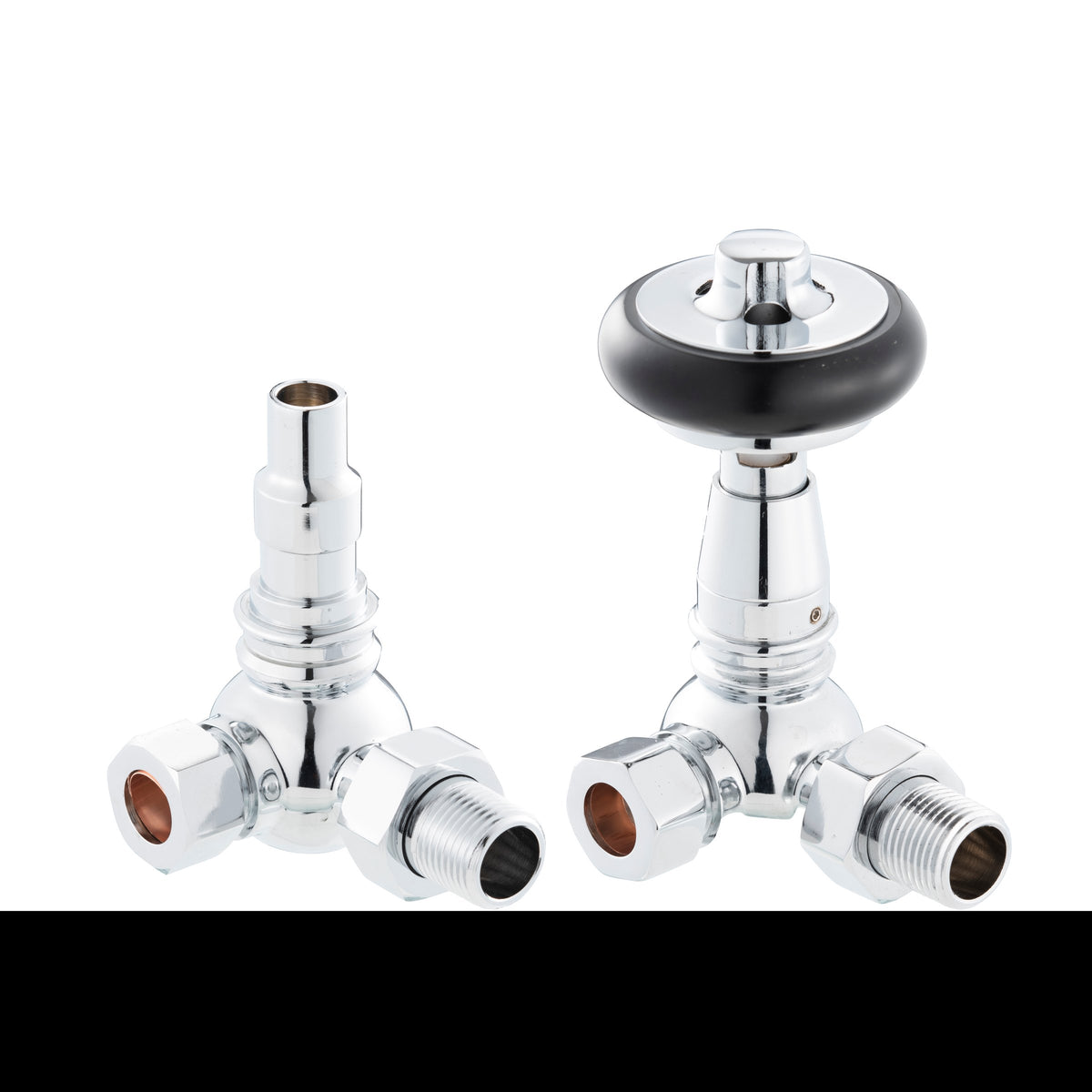 Grace Corner Thermostatic Radiator Valve Set